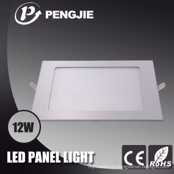 2016 Nuevo Tipo 12W Panel de luz LED (cuadrado)